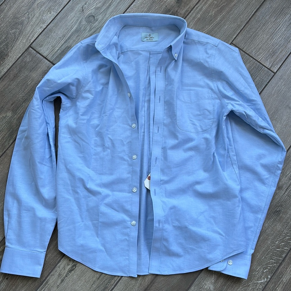 Boys Blue Button Down